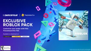 Roblox lança pacote grátis para assinantes do PlayStation Plus: “Felix Freezebeard the Yeti”